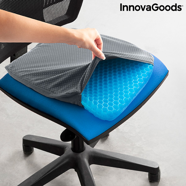 Kudde i gel, vaxkaka Hexafresh InnovaGoods - 3