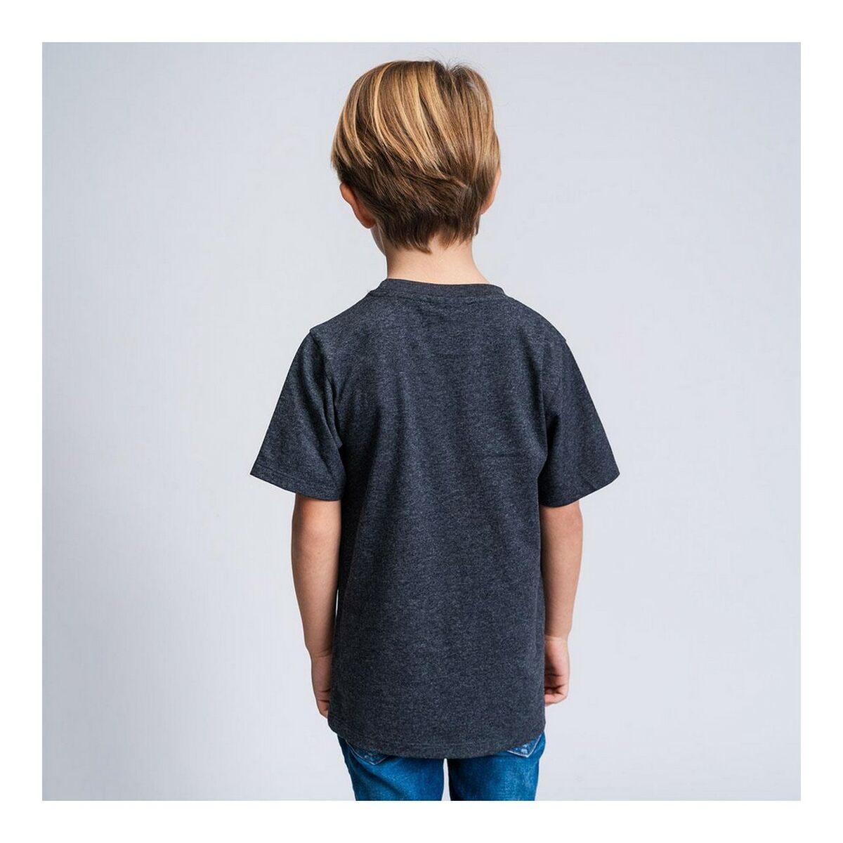 Barn T-shirt med kortärm The Mandalorian Svart - 7