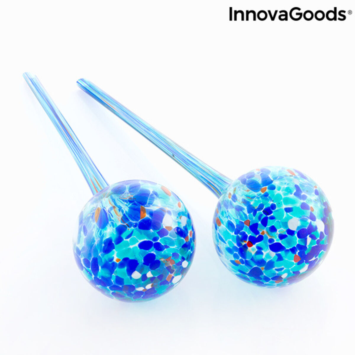 Automatiska bevattningsglober Aqua·Loon InnovaGoods Blå Glas (Renoverade A) - 6