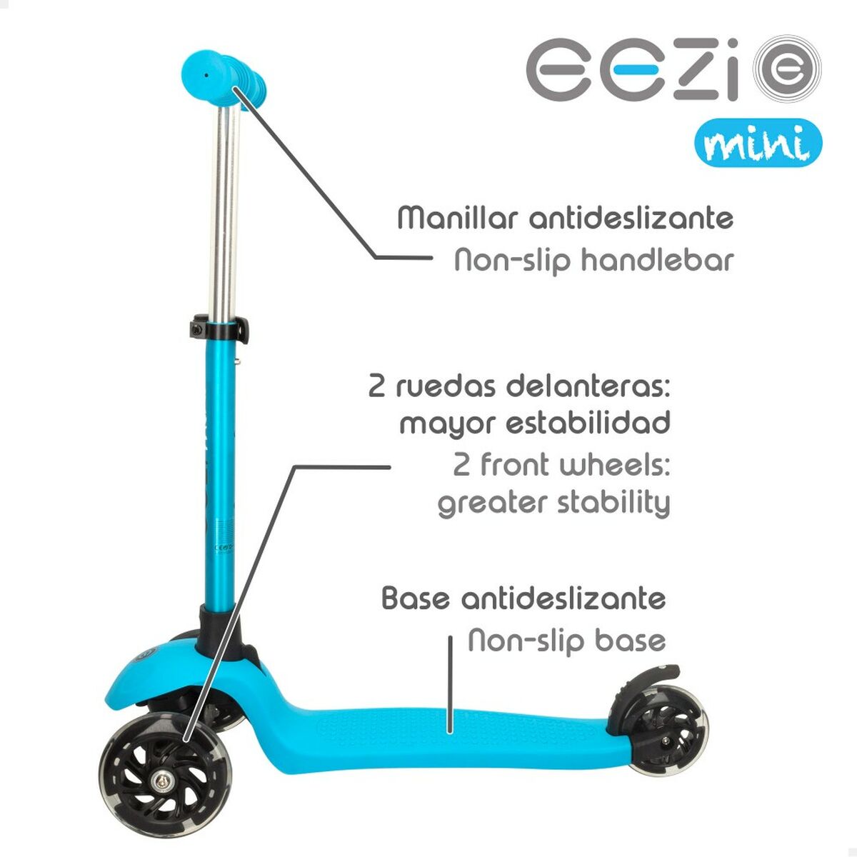 Skooter Eezi Blå 2 antal - 7