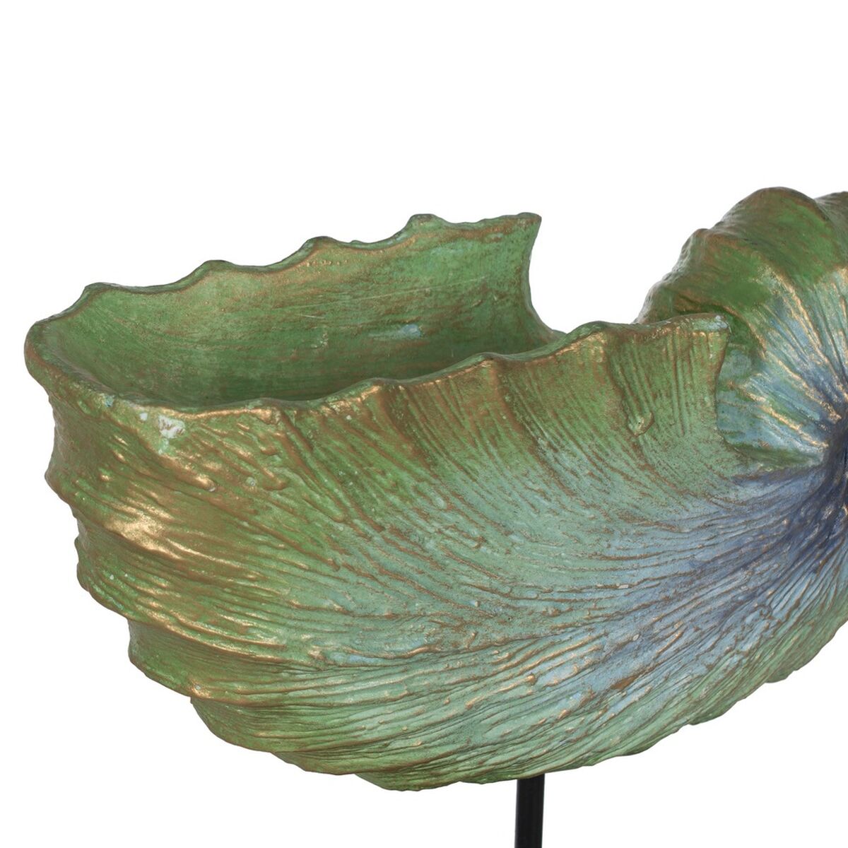 Prydnadsfigur Brun Grön Snigel 30 x 12 x 30 cm - 5