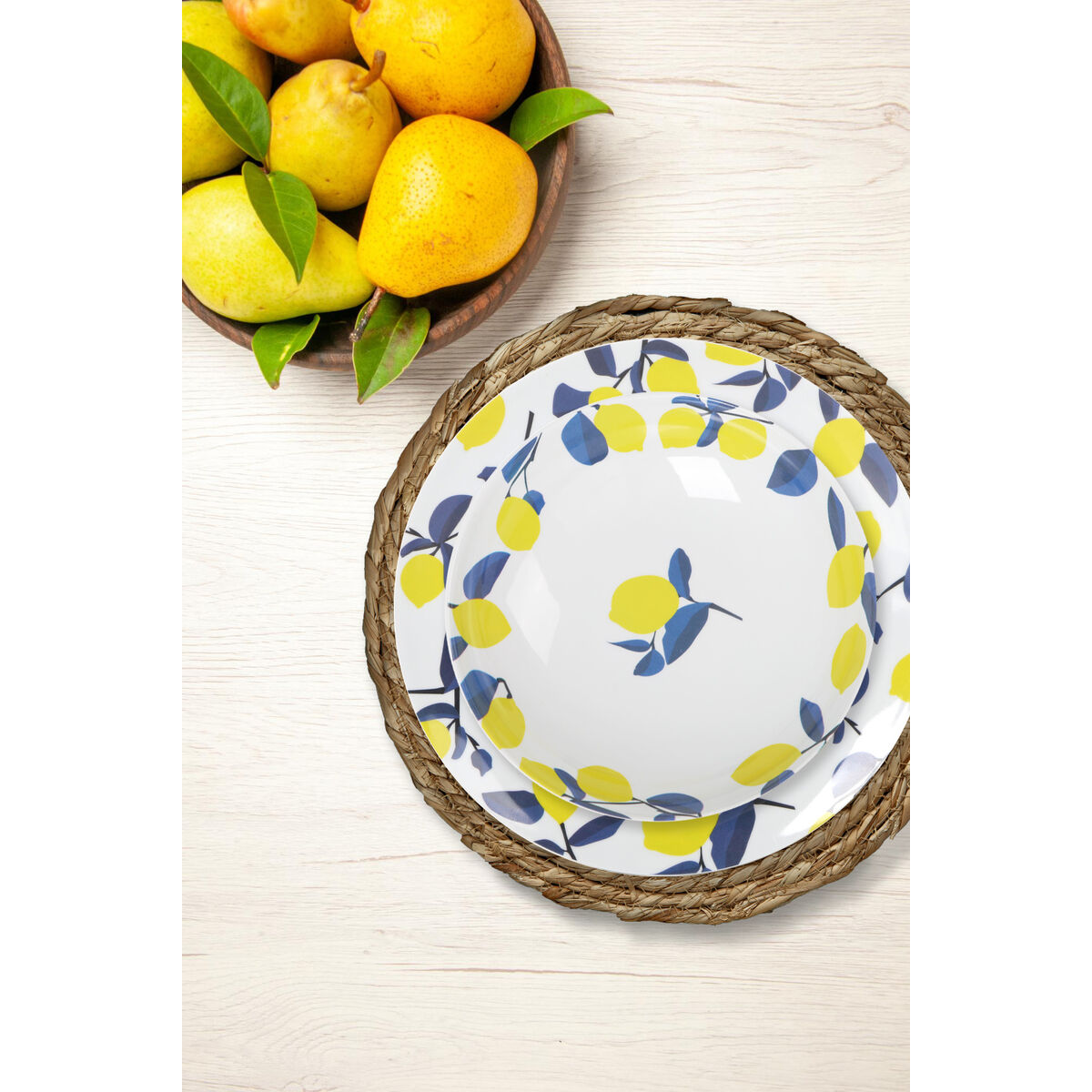 Snacksskål La Mediterránea Citron 15 x 8 cm (24 antal) - 2