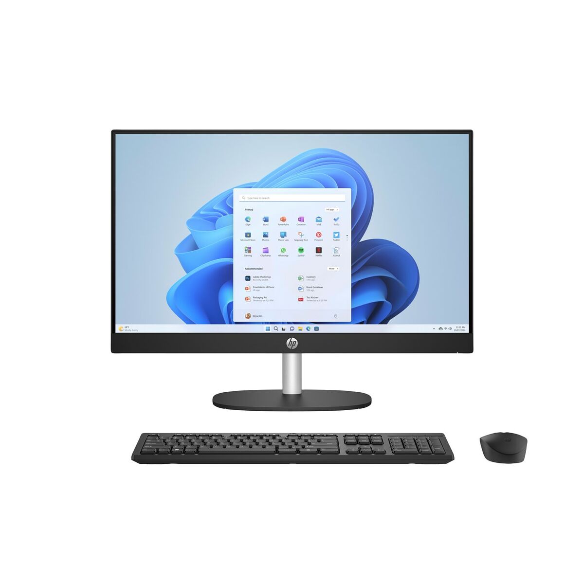 All in One HP 9U2K2EA 23,8" AMD Ryzen 7 7730U AMD RYZEN™ 7 7730U 16 GB RAM 512 GB SSD