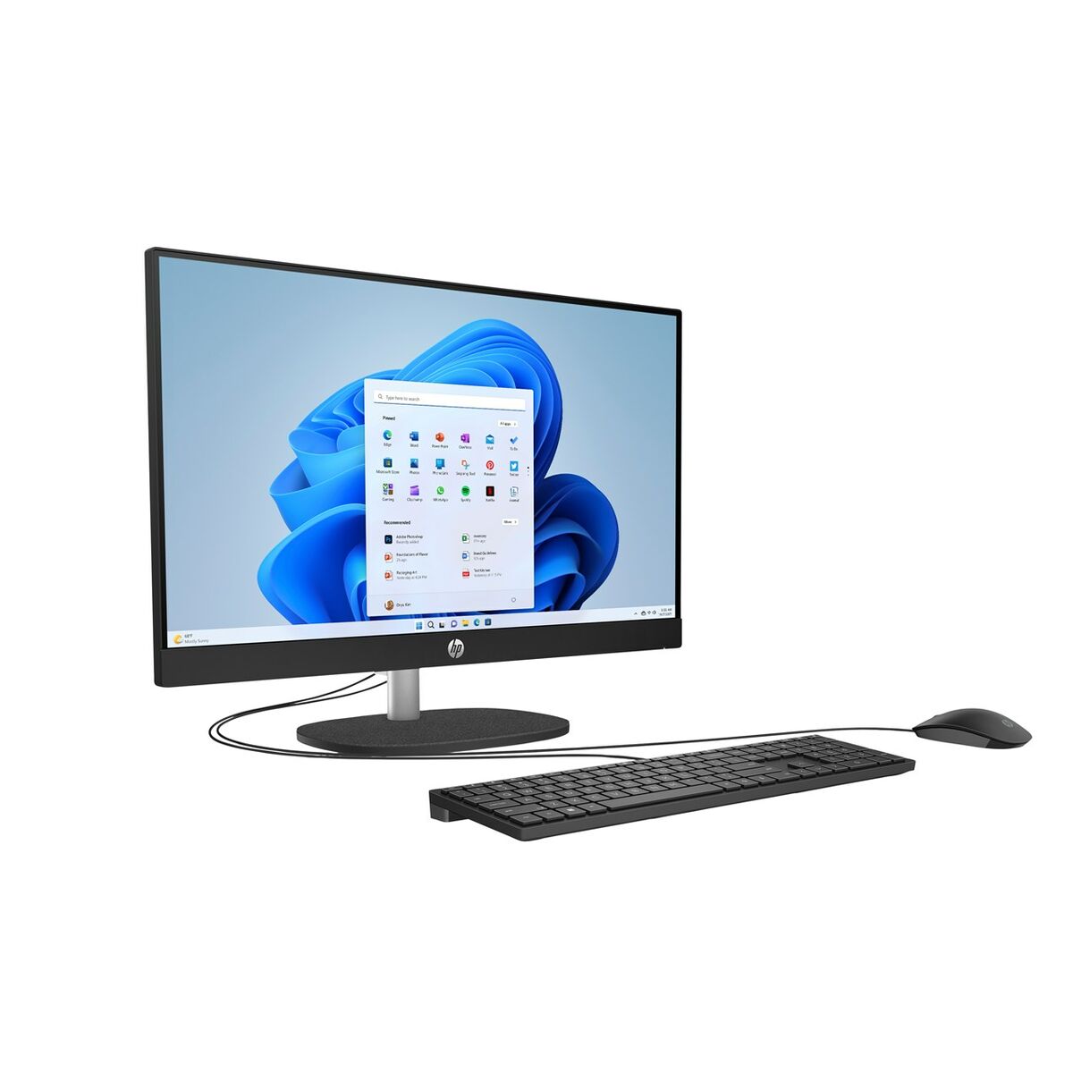 All in One HP 9U2K2EA 23,8" AMD Ryzen 7 7730U AMD RYZEN™ 7 7730U 16 GB RAM 512 GB SSD - 2