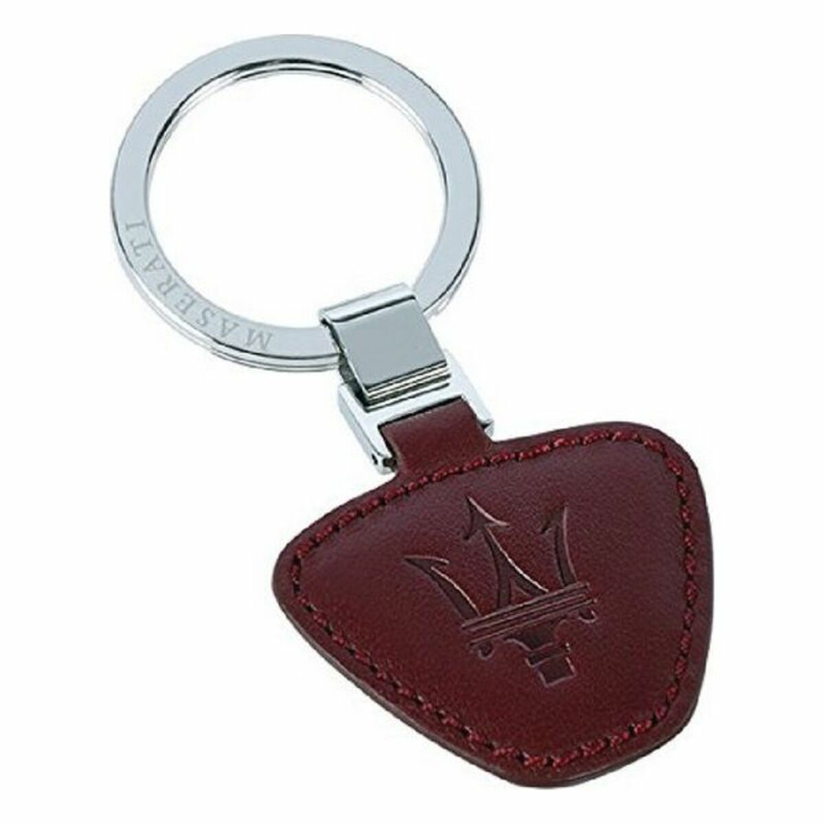 Nyckelkedja Maserati KMU4160122 Läder Bordeaux