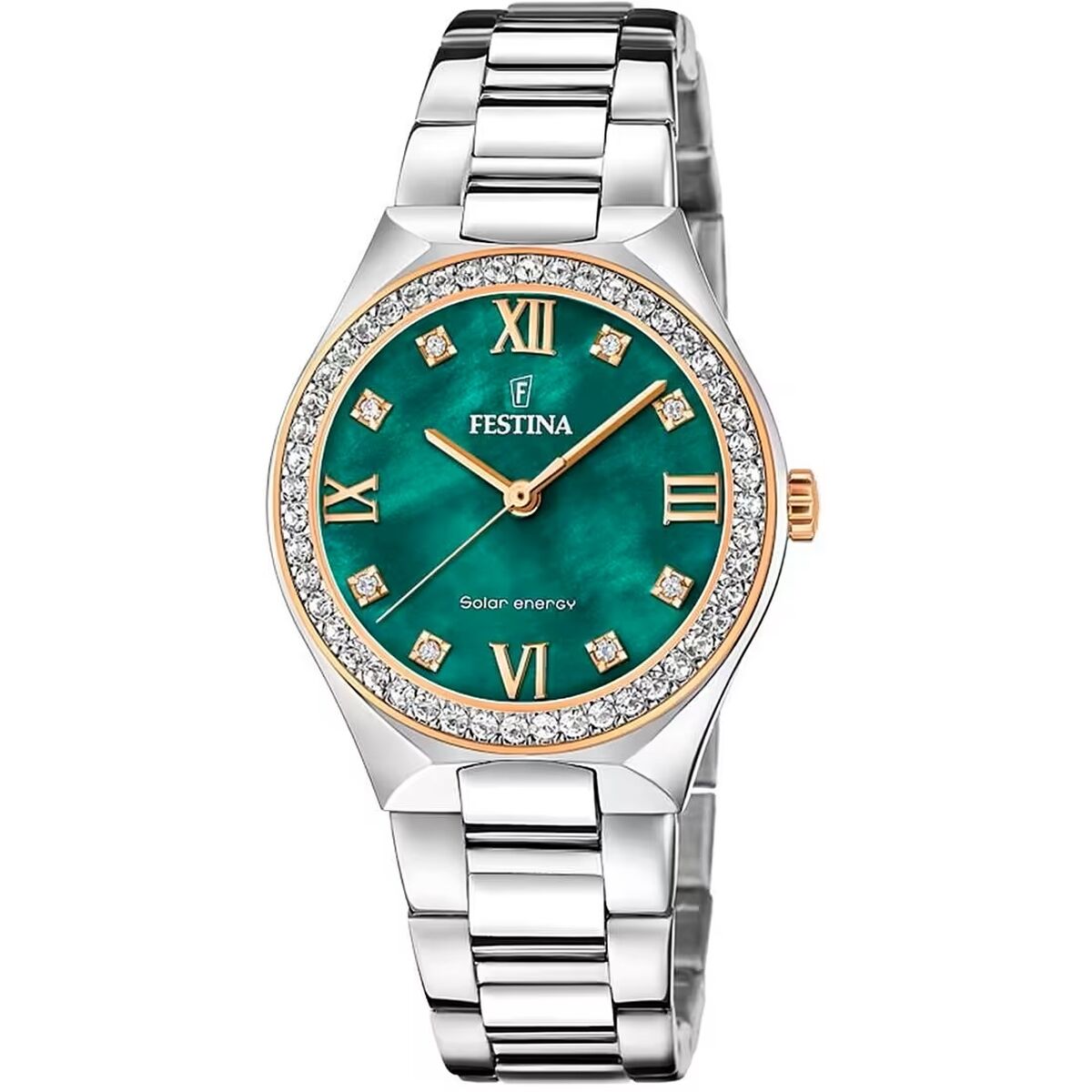Herrklocka Festina F20658/3 Grön Silvrig