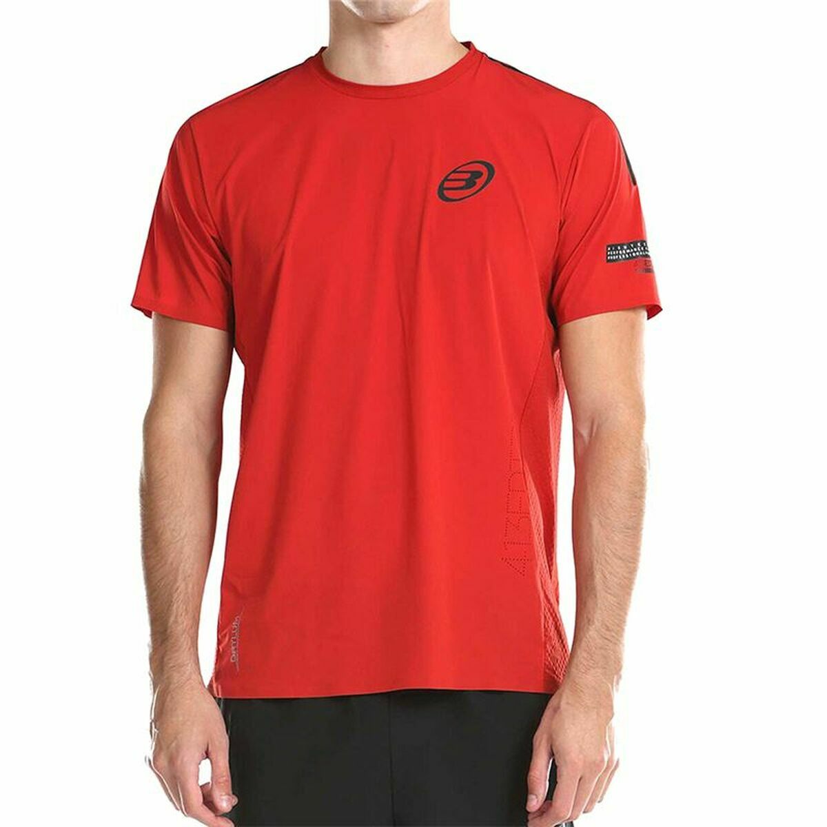 T-shirt med kortärm Herr Bullpadel Odeon Tl Röd