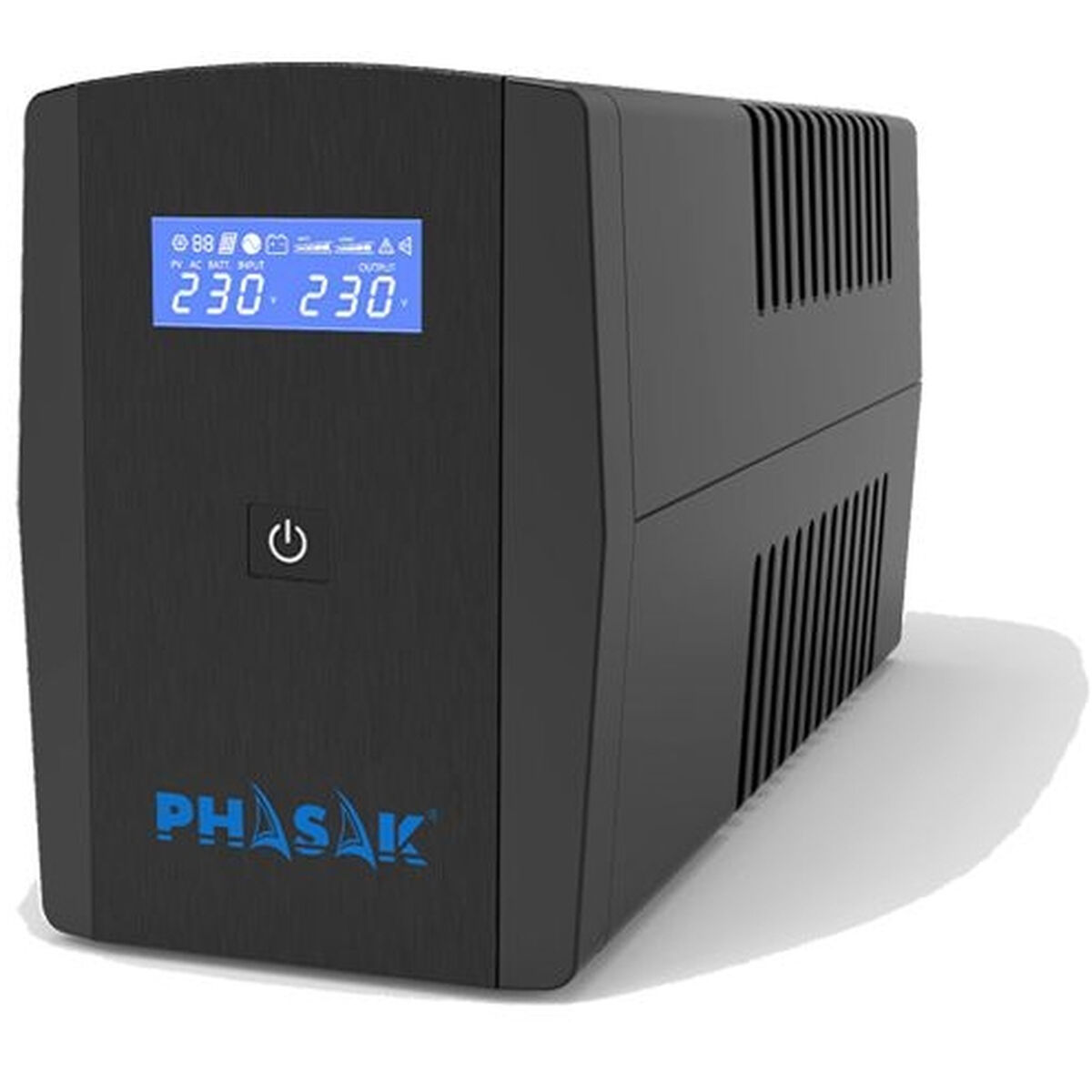 System för Avbrottsfri Strömförsörjning Interaktiv (UPS) Phasak PH 7312 720 W