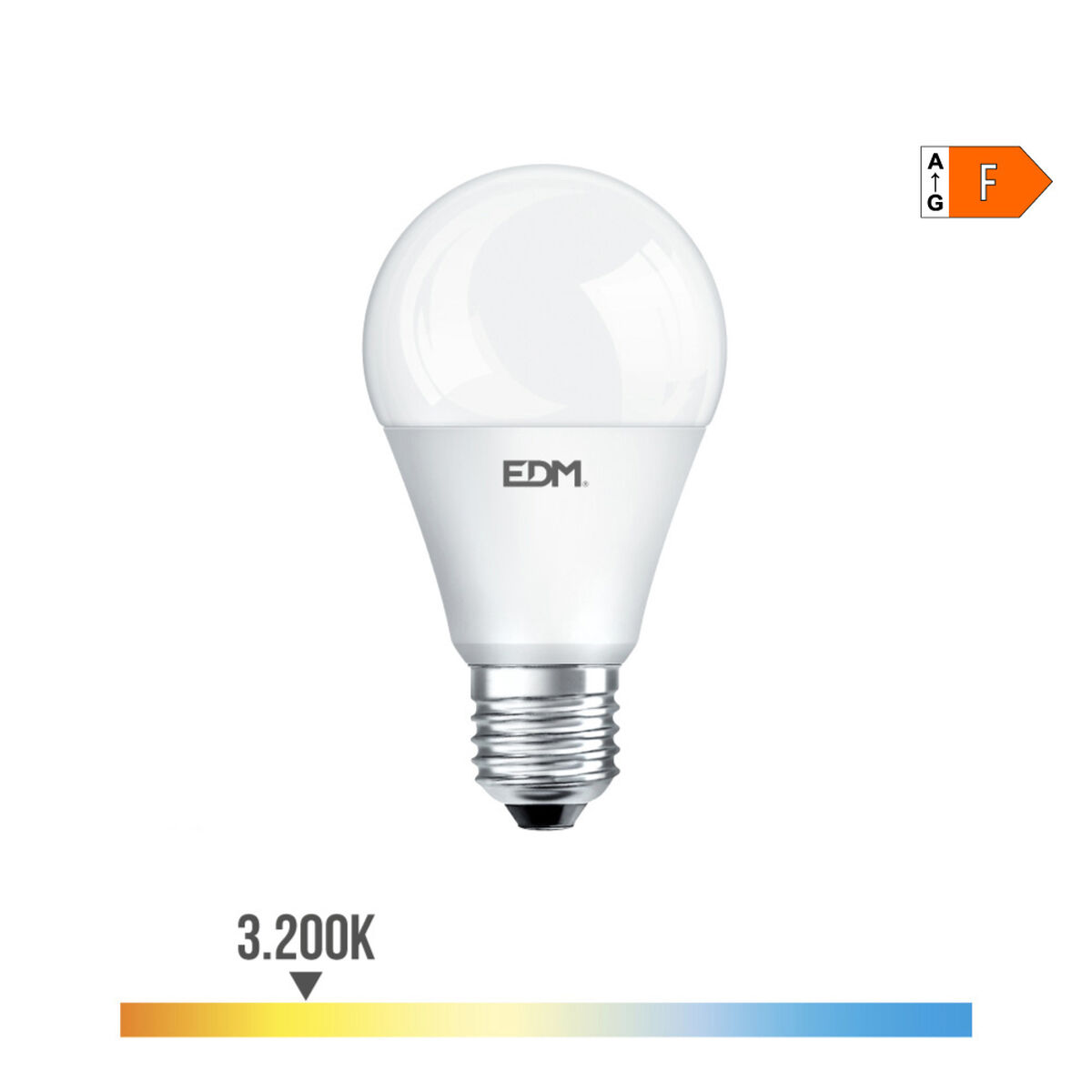 LED-lampa EDM 98709 F 20 W 180 W 128 W E27 2100 Lm Ø 6,5 x 12,4 cm Ø 6,5 x 12,5 cm (3200 K) - 6