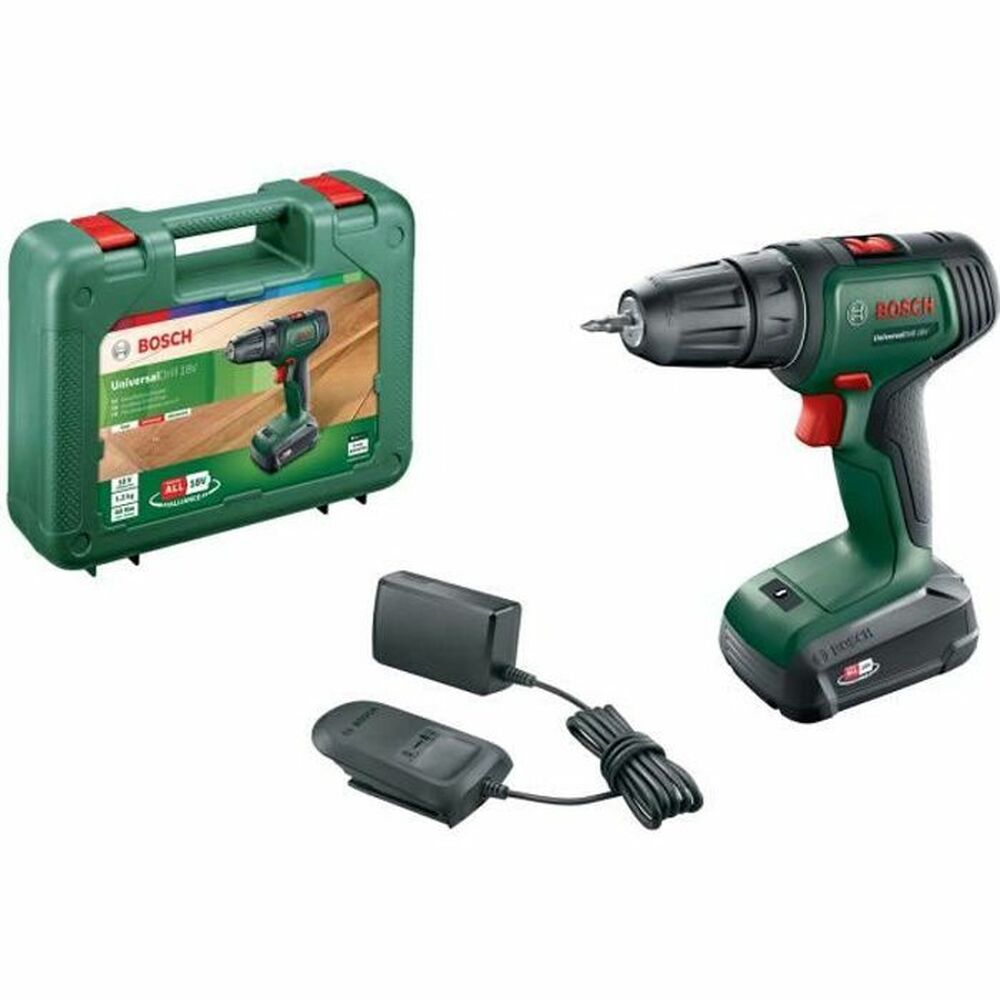 Borr- och tillbehörssats BOSCH Universaldrill 18 Power 4All 18 V 40 Nm