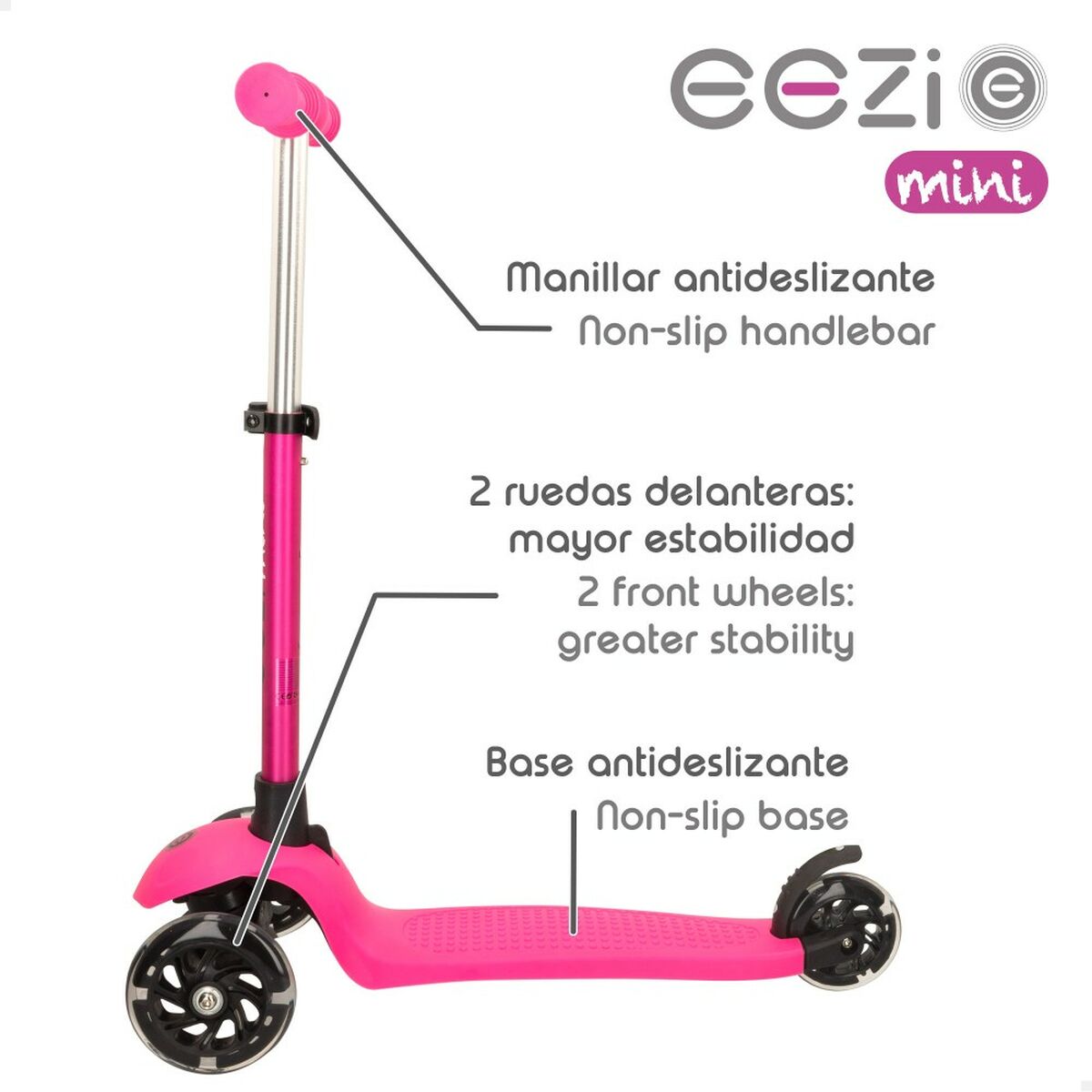 Skooter Eezi Rosa 2 antal - 5