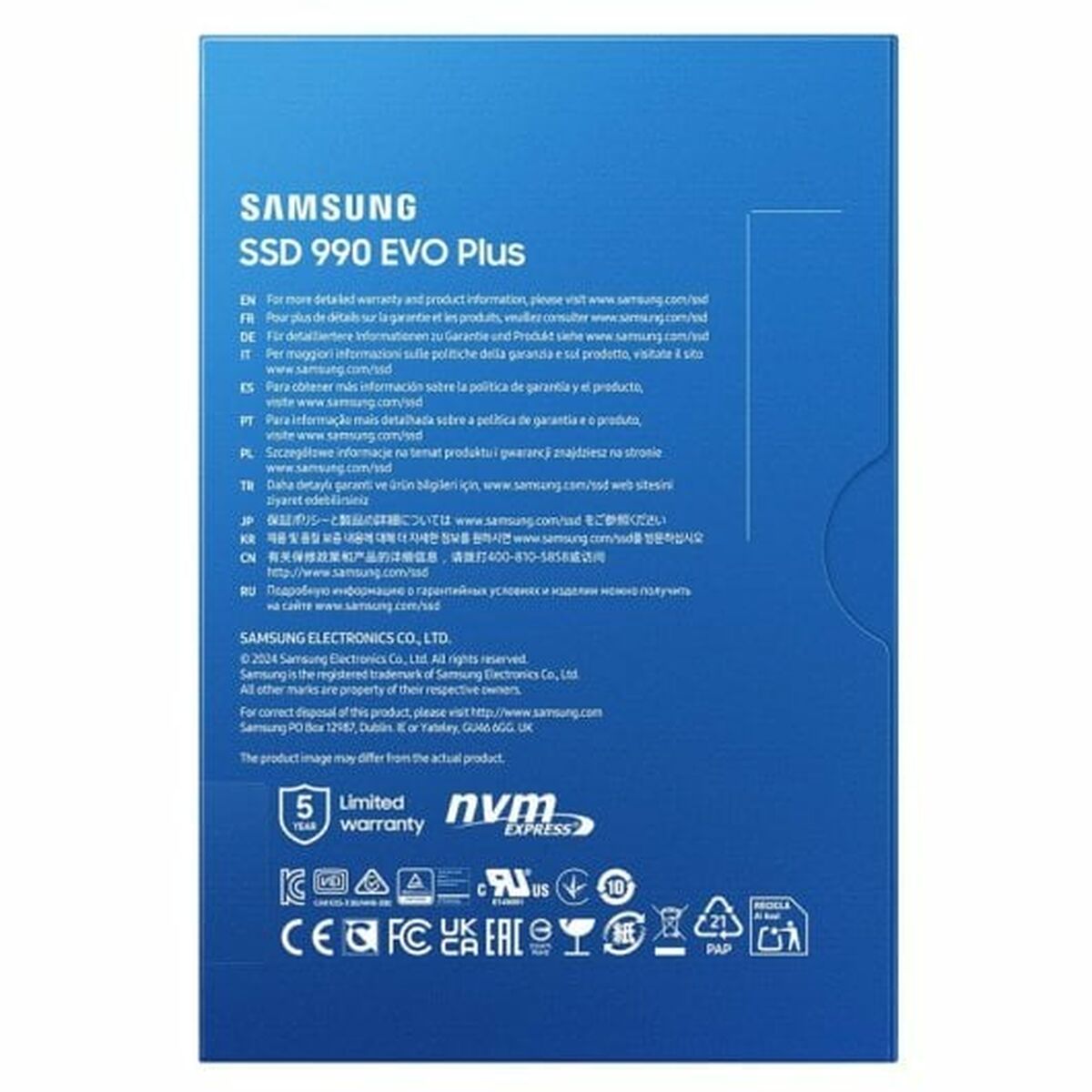 Hårddisk Samsung 2 TB SSD - 6
