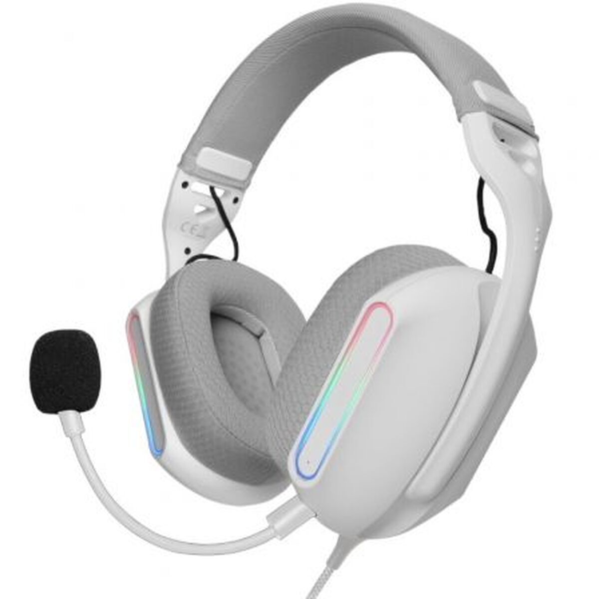 Hörlurar med Mikrofon Mars Gaming MHPROW Vit