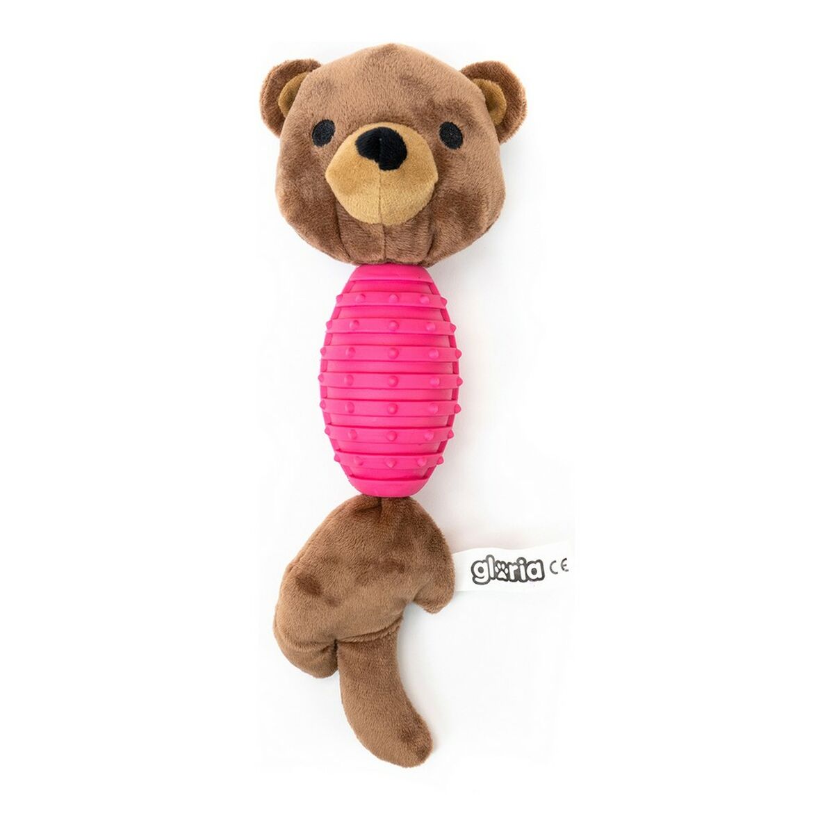 Tuggleksak för hundar Gloria Gaby med ljud Polyester Björn Eva-gummi polypropen - 7