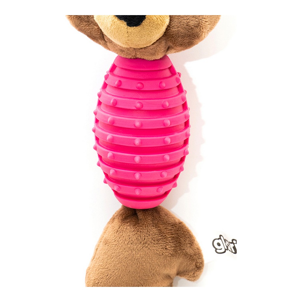 Tuggleksak för hundar Gloria Gaby med ljud Polyester Björn Eva-gummi polypropen - 4