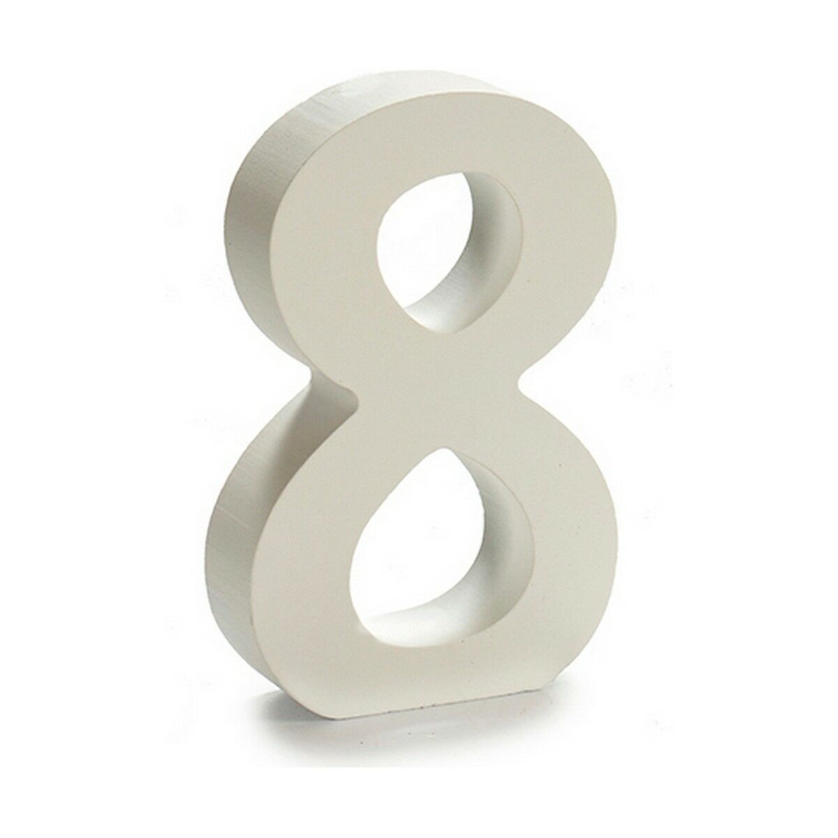 Siffror Pincello 8 Vit 2 x 16 x 14,5 cm (24 antal) - 2