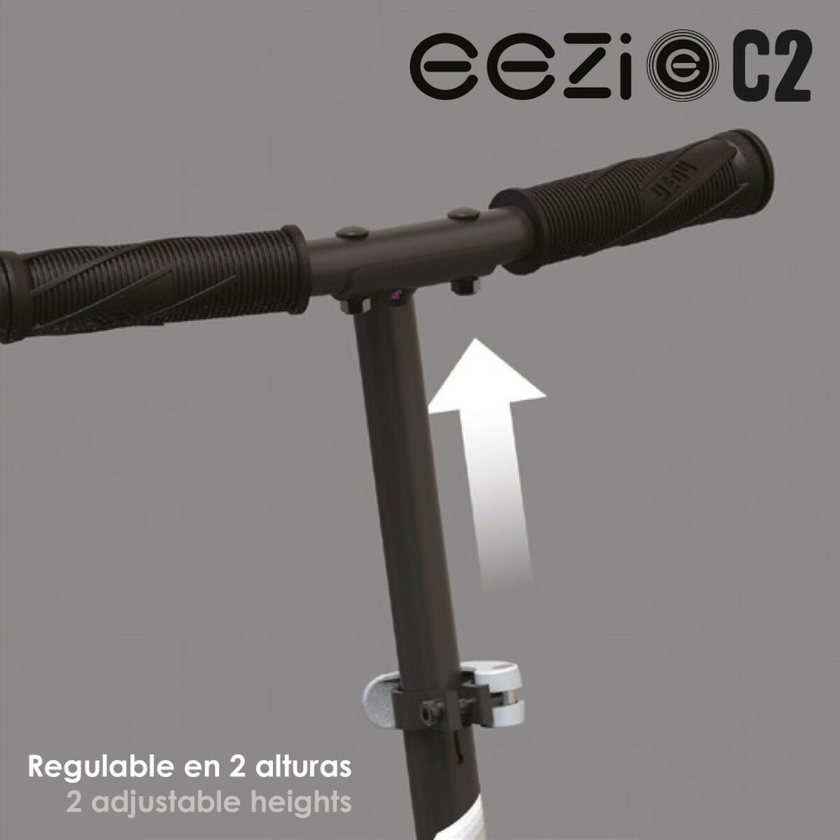 Sparkcykel Eezi Svart 2 antal - 5