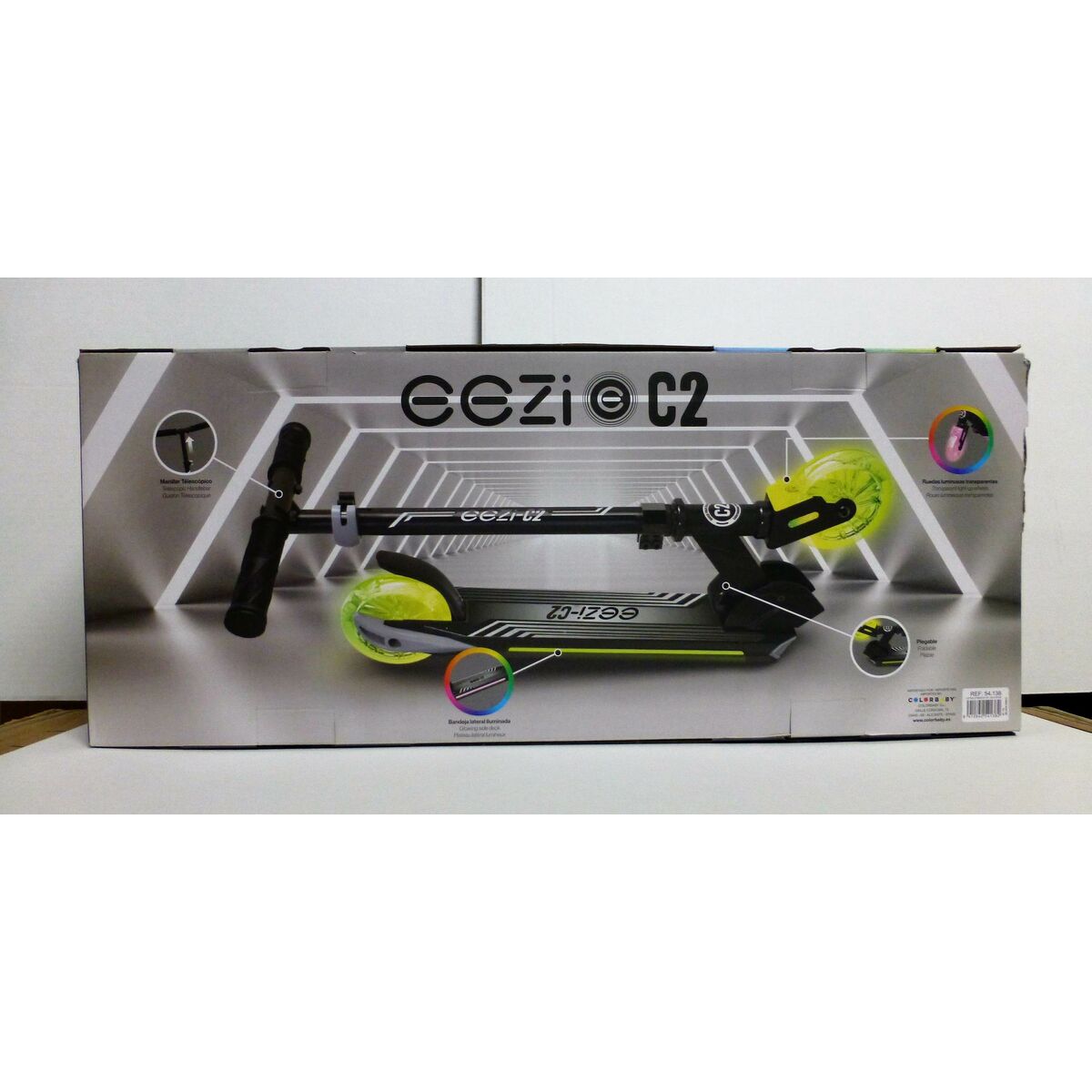 Sparkcykel Eezi Svart 2 antal - 17