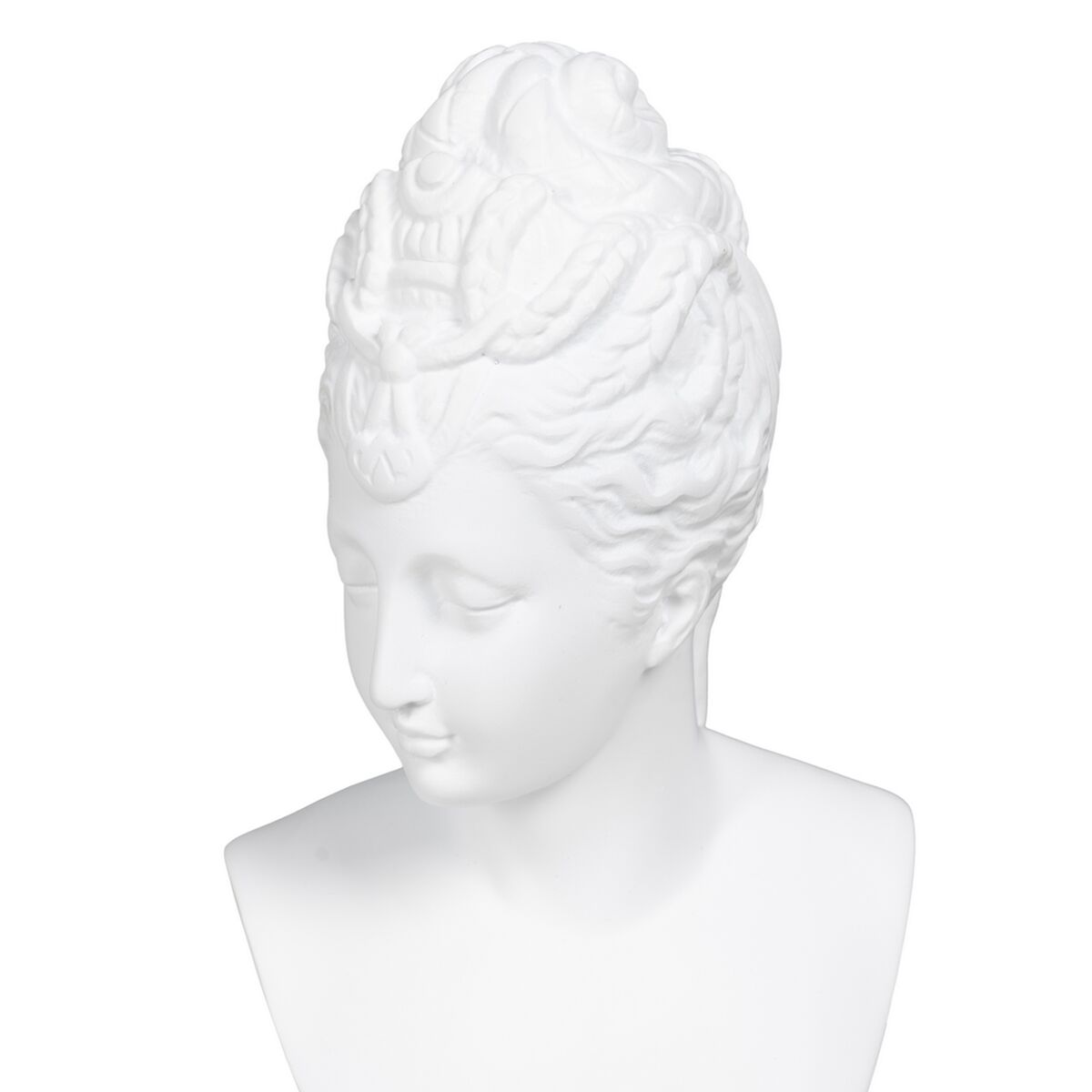 Prydnadsfigur Vit 12,6 x 10,3 x 29,5 cm - 3