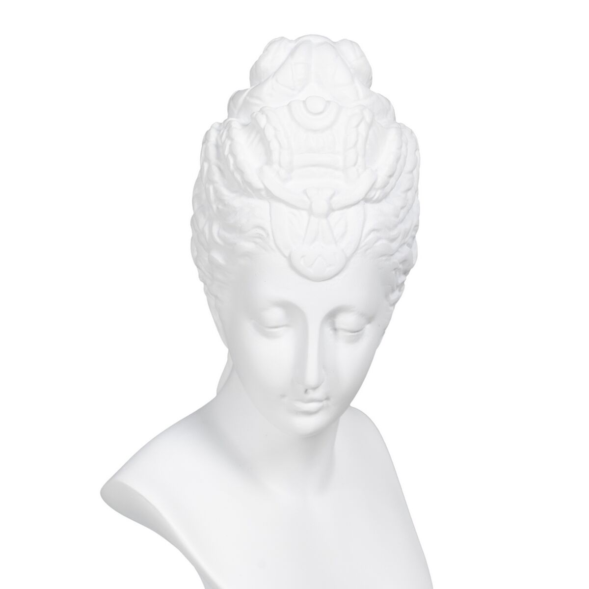 Prydnadsfigur Vit 12,6 x 10,3 x 29,5 cm - 4