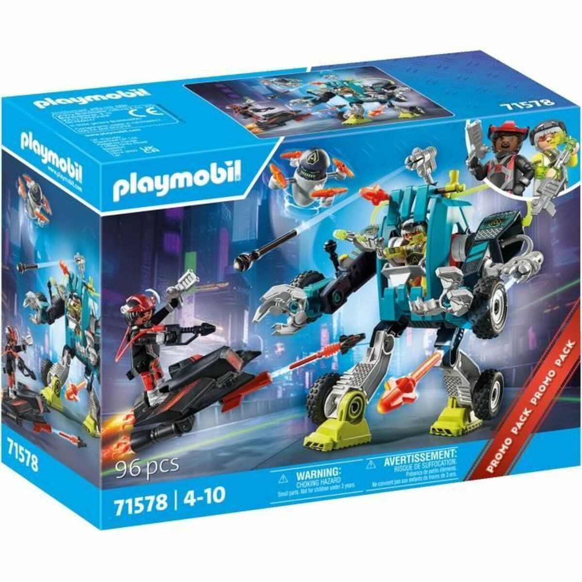 Playset Playmobil Space War 71578 96 Delar