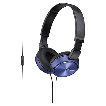 Diademhörlurar Sony MDR-ZX310AP Blå