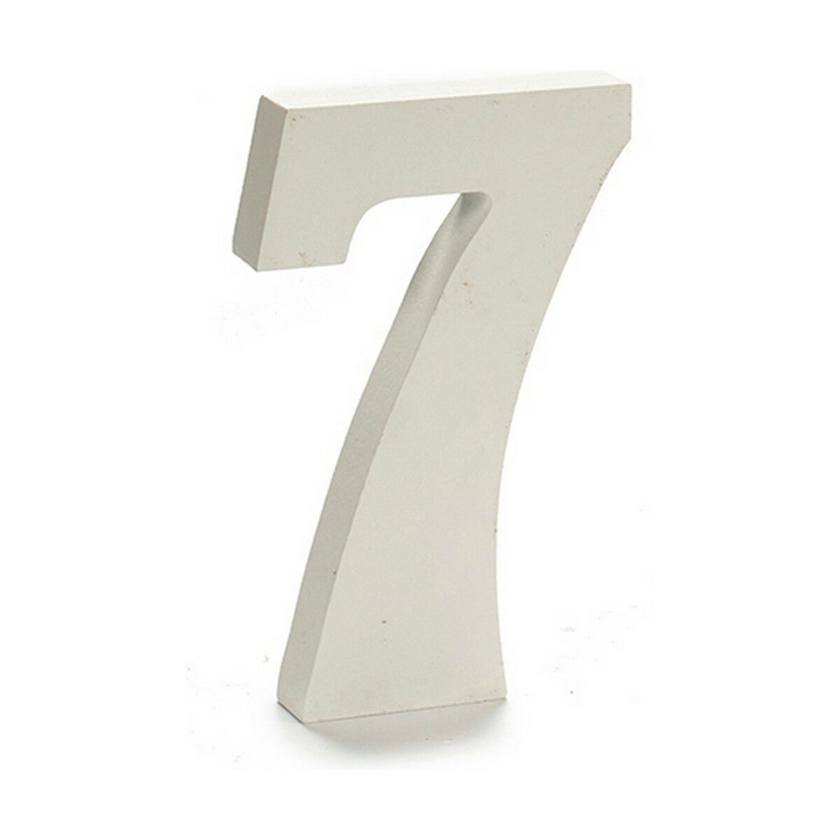 Siffror Pincello 7 Vit 1,8 x 21 x 17 cm (12 antal) - 2