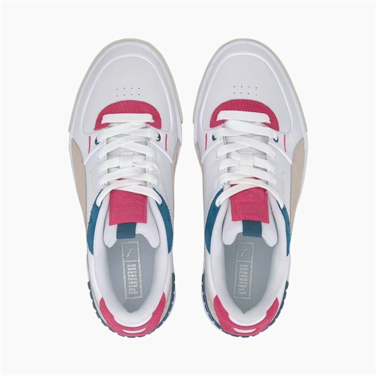 Gymnastiksko, Dam Puma Sportswear Cali Sport Mix Wn'S Vit - 4