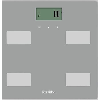 Digital Badrumsvåg Terraillon Regular Fit Grå 160 kg