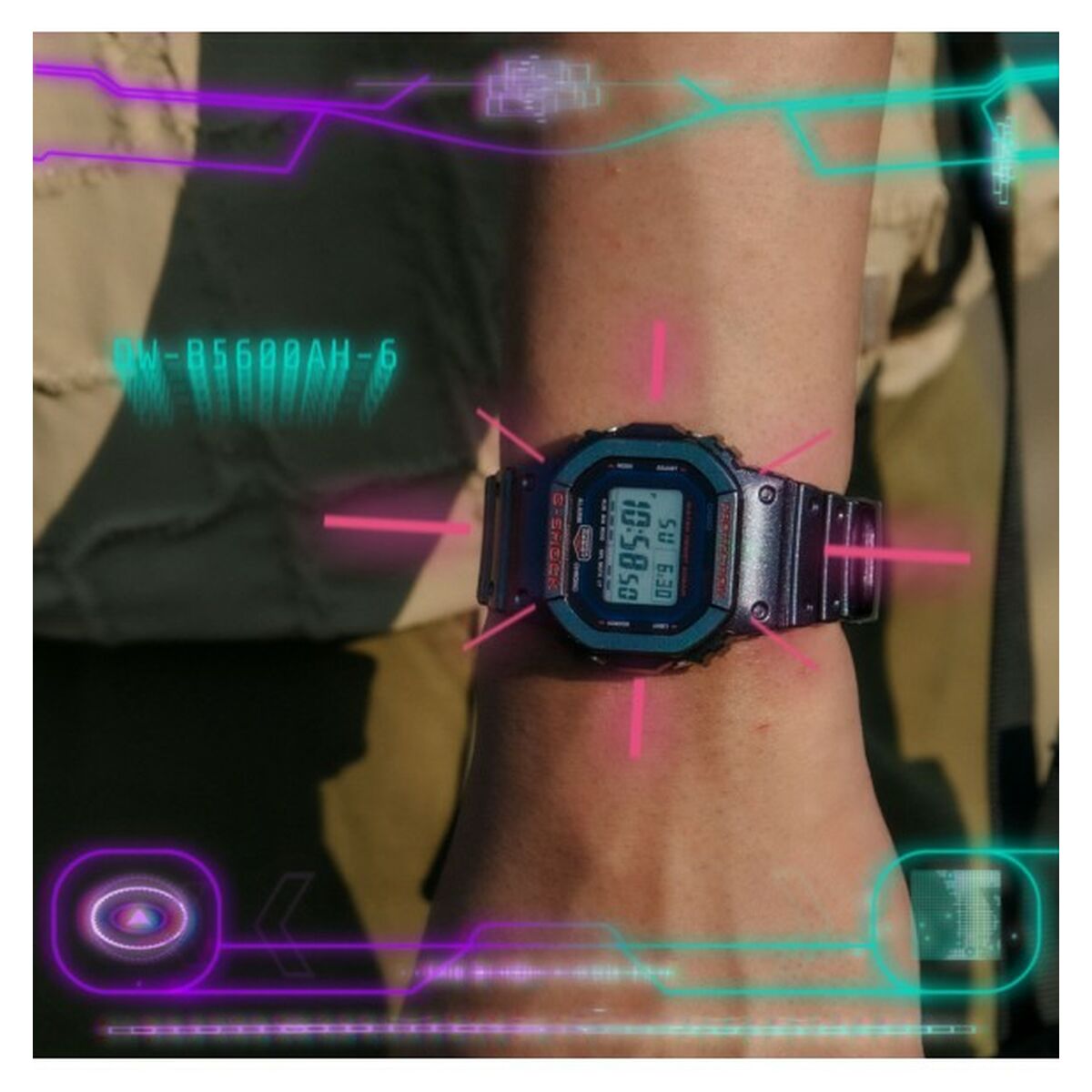 Herrklocka Casio G-Shock THE ORIGIN  - AIM HIGH GAMING SERIES,  BLUETOOTH (Ø 43 mm) - 3