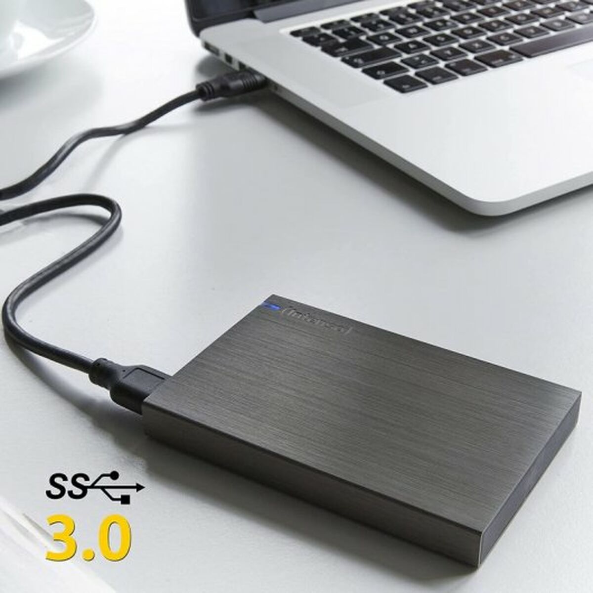 Extern Hårddisk INTENSO 2 TB Antracitgrå - 4