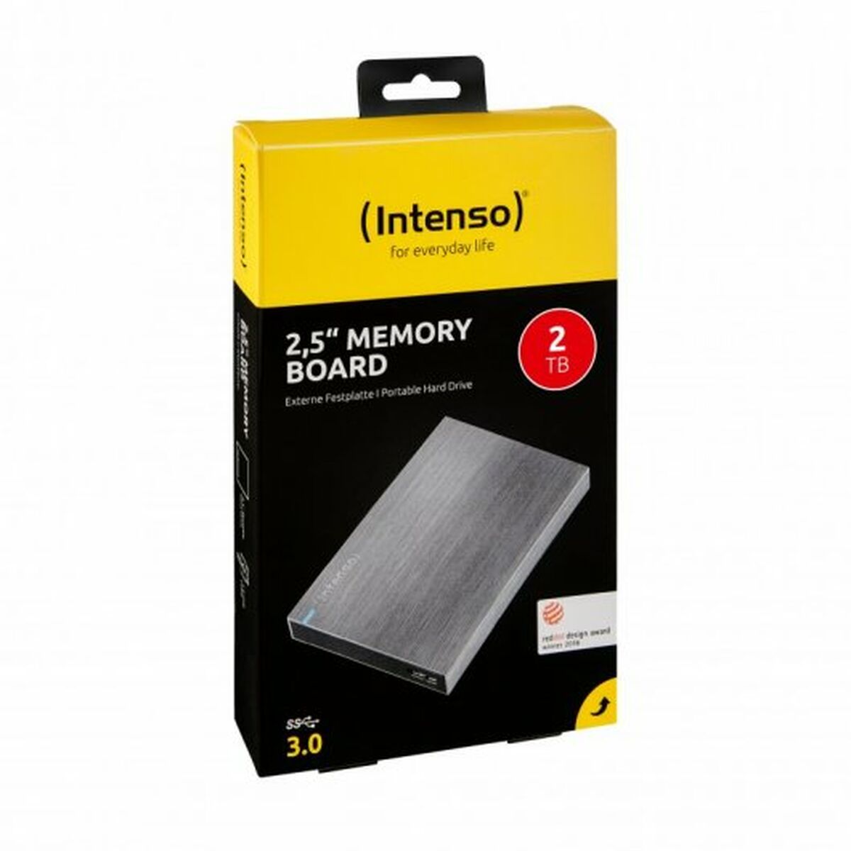 Extern Hårddisk INTENSO 2 TB Antracitgrå - 5