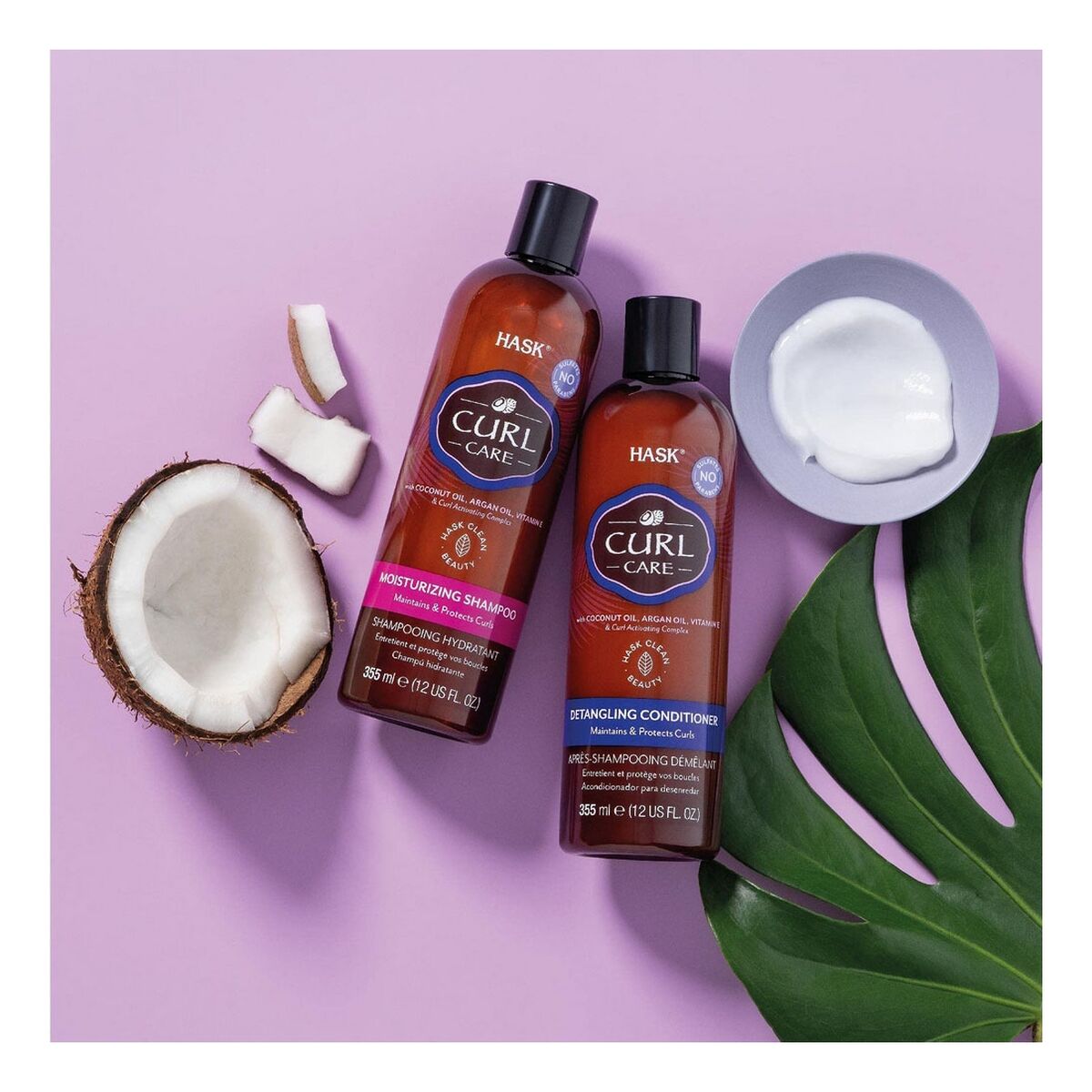 Definierande lockschampo HASK 30491 355 ml - 7