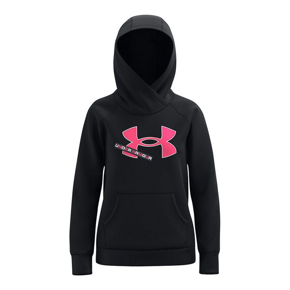Luvtröja, Flickor Under Armour Fleece Logo Svart