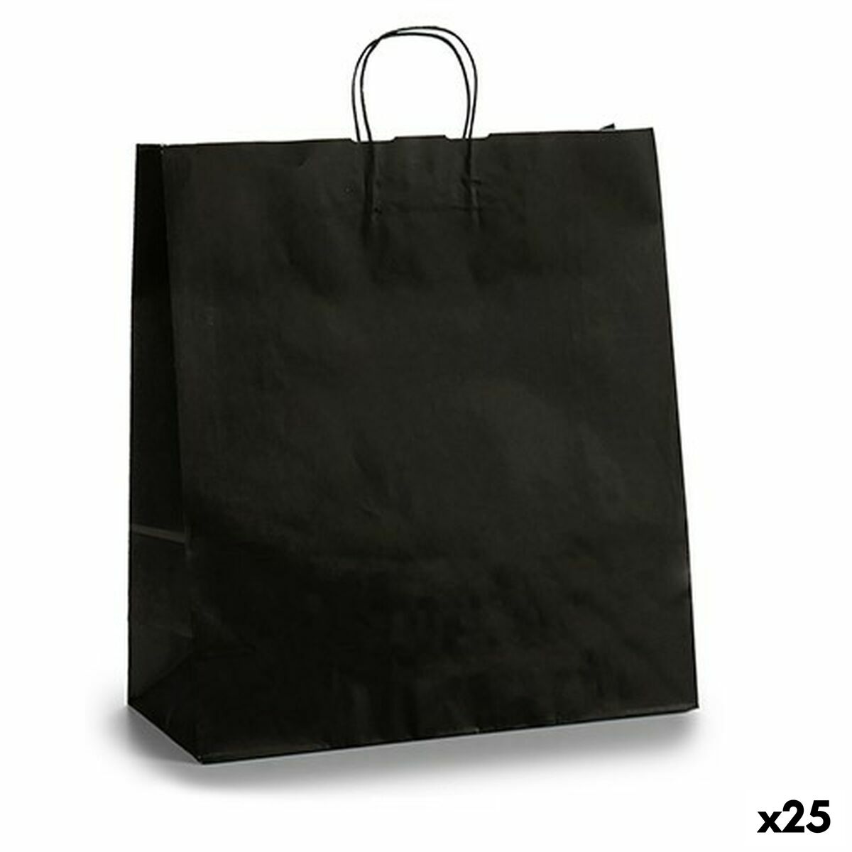 Papperskasse Svart 16 x 57,5 x 46 cm (25 antal)