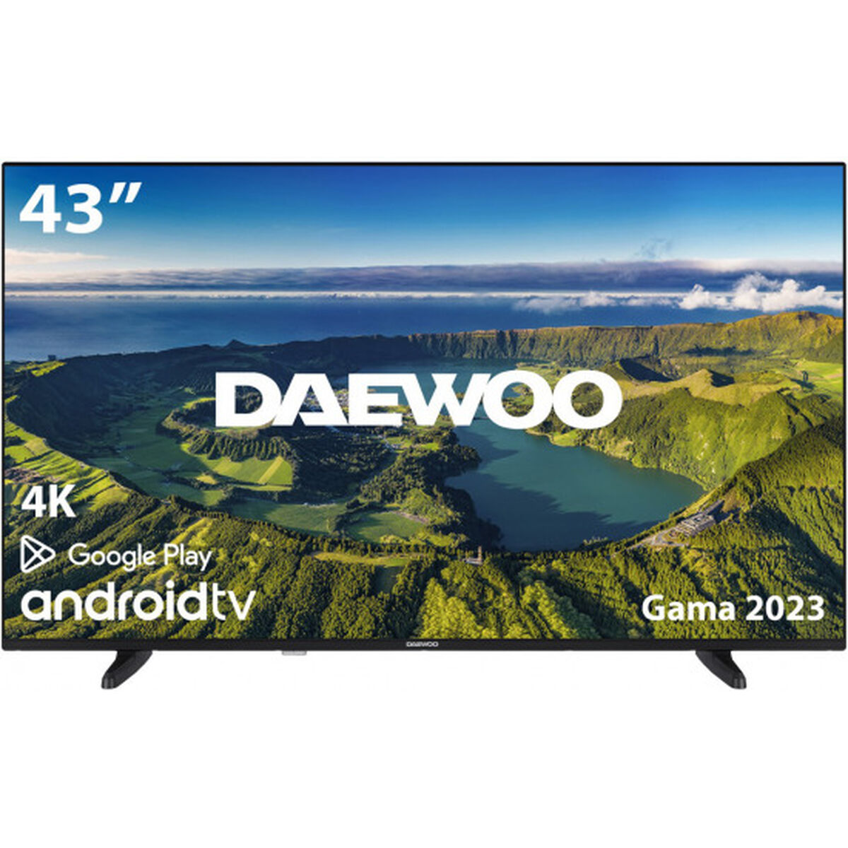 Smart TV Daewoo 43DM72UA 4K Ultra HD 43" LED - 3
