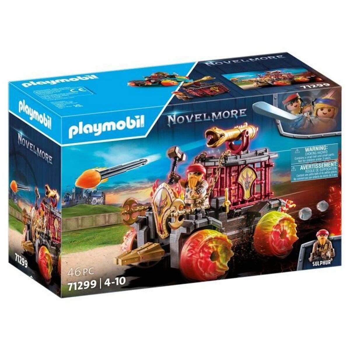 Figurer Playmobil Novelmore 71299 46 Delar - 2
