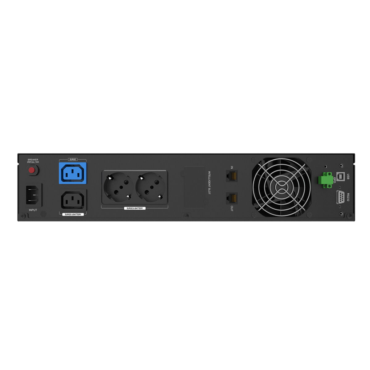 System för Avbrottsfri Strömförsörjning Interaktiv (UPS) Phasak PH 7521 1400 W - 4