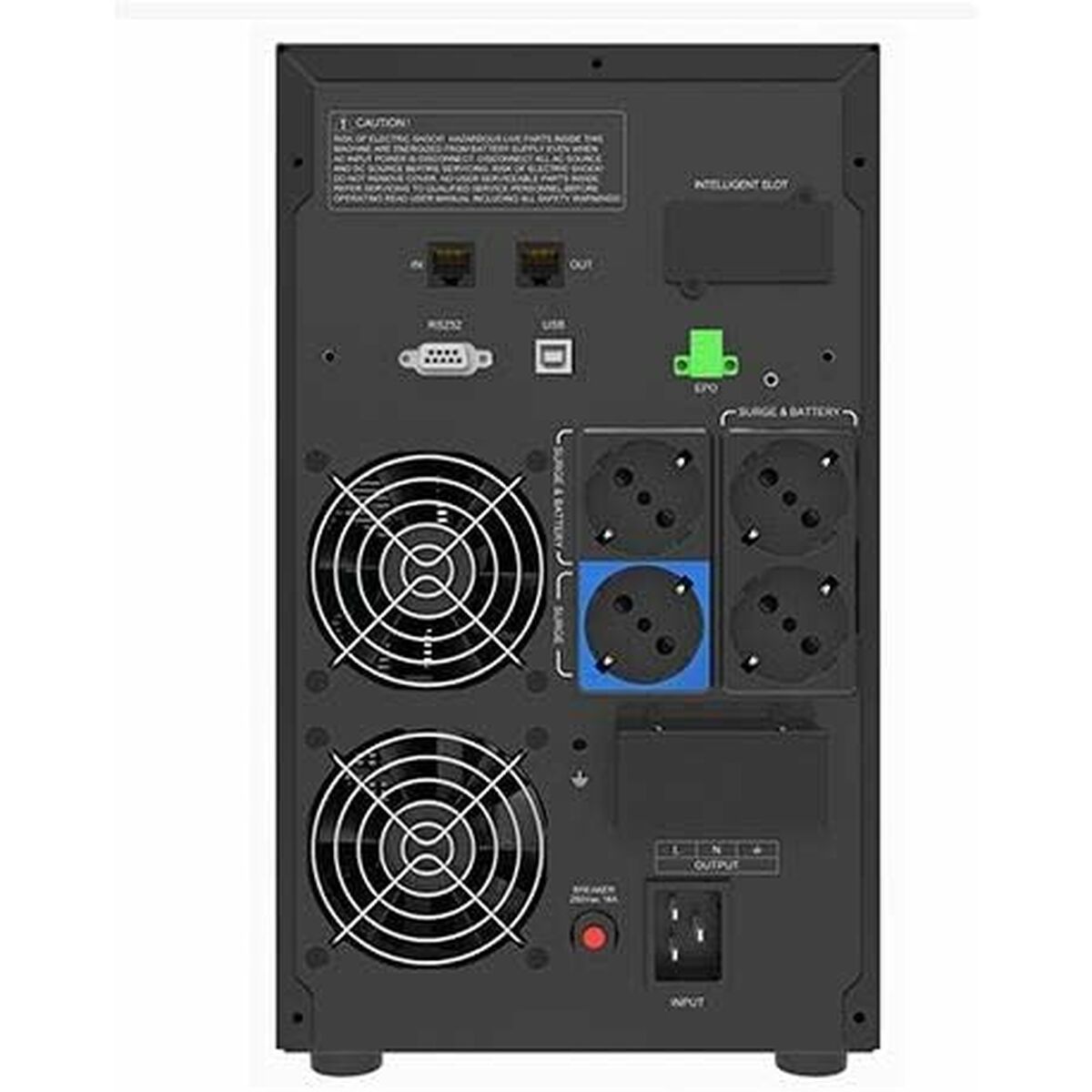 System för Avbrottsfri Strömförsörjning Interaktiv (UPS) Phasak PH 7631 2100 W - 4