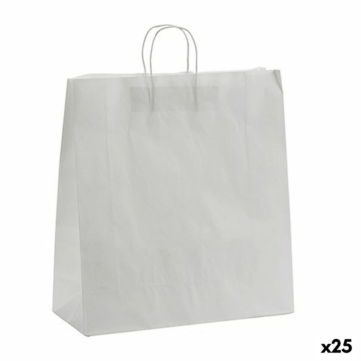 Papperskasse 46 x 16 x 59 cm Vit (25 antal)