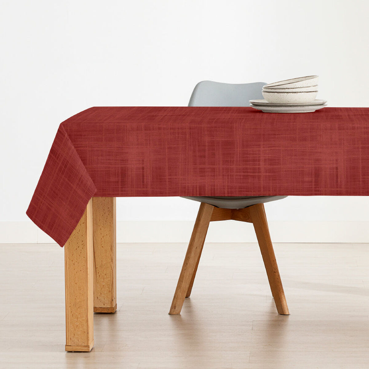 Fläckresistent bordsduk i harts Belum Christmas Röd 300 x 150 cm - 3