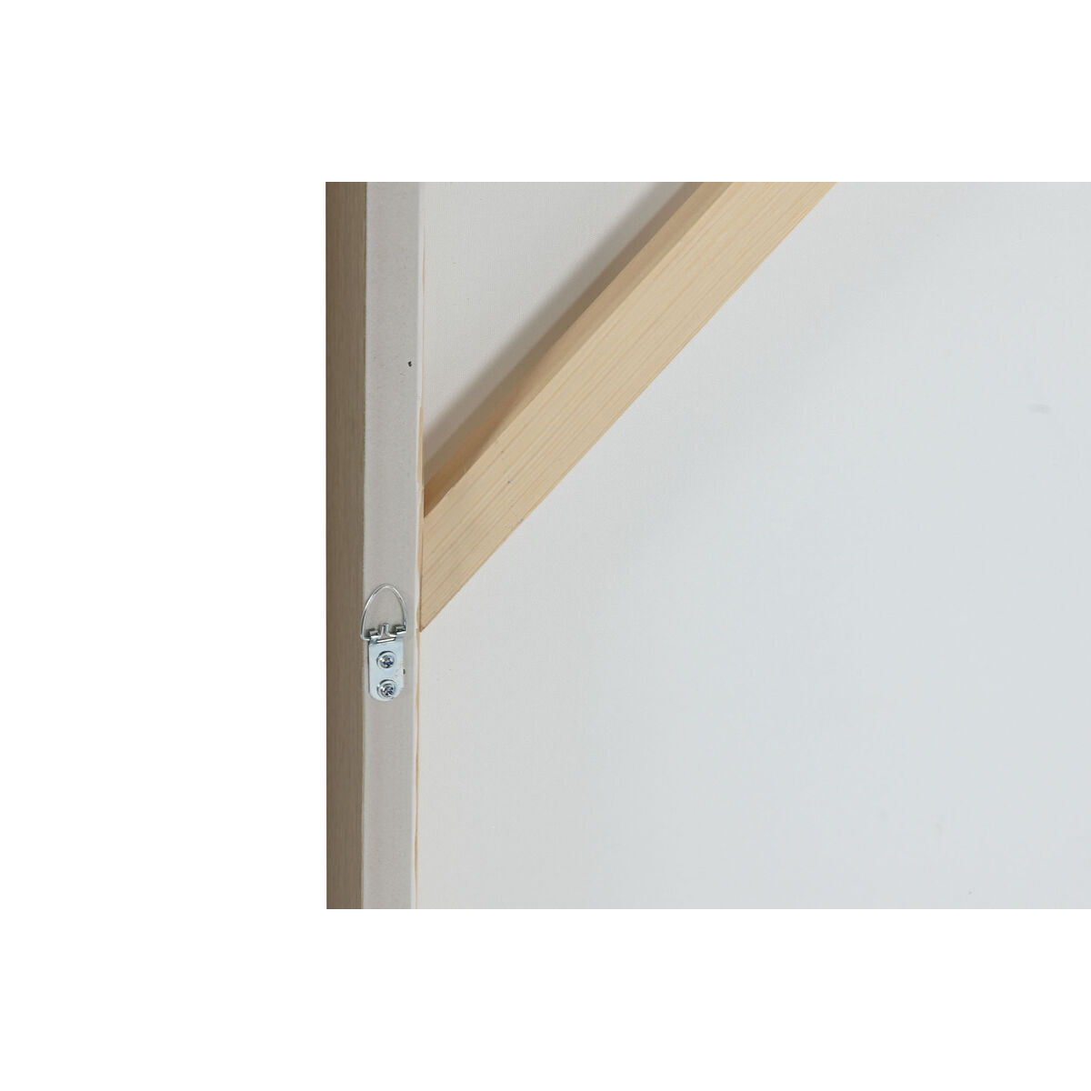 Kanvas Home ESPRIT Vit Beige Virágok Skandinavisk 62 x 4,5 x 82 cm (2 antal) - 4