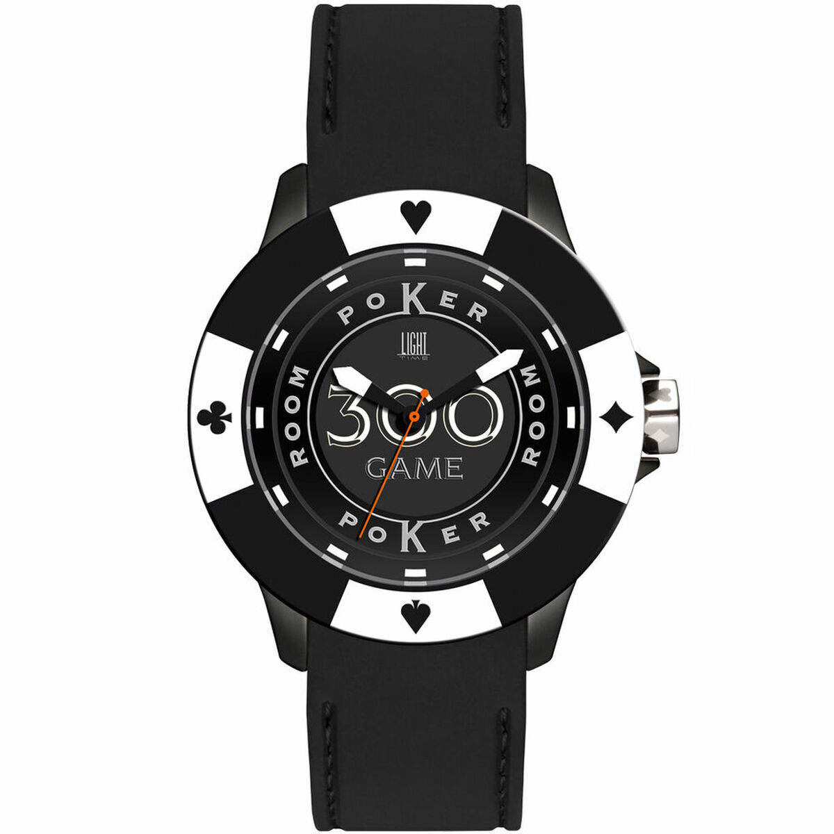 Unisexklocka Light Time POKER (Ø 41 mm) - 3