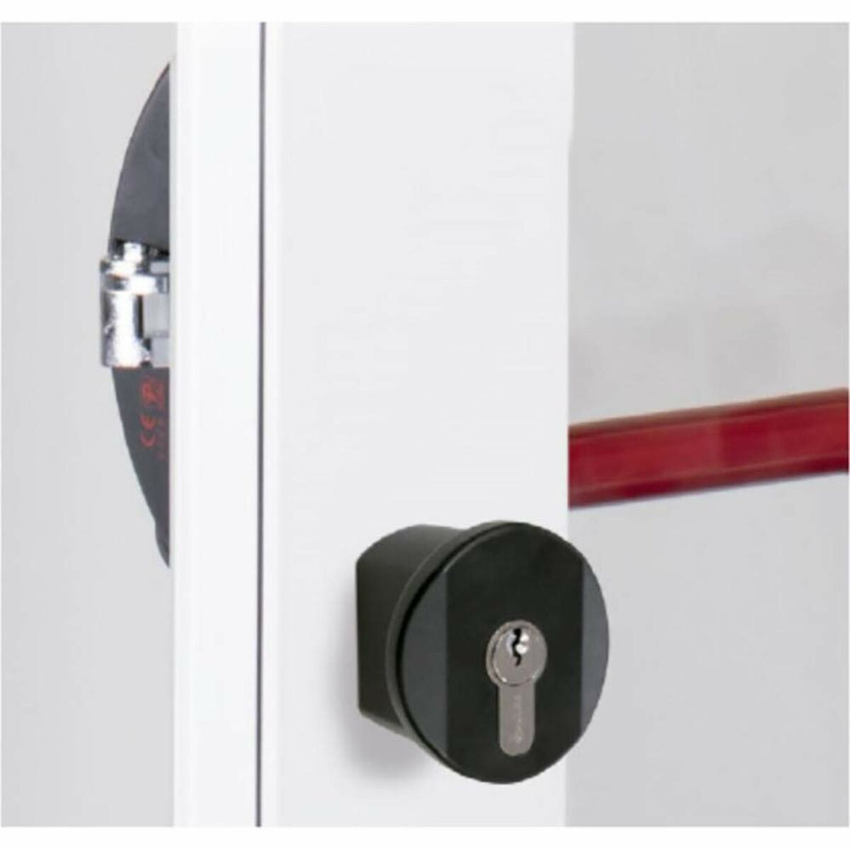Lås med handtag Cisa 1.07078.35.0 Svart - 2