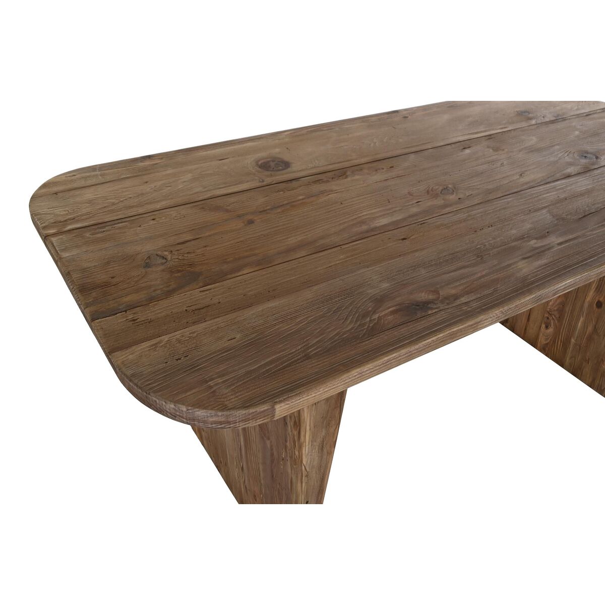 Matsalsbord DKD Home Decor Naturell Återvunnet Trä Furu (180 x 90 x 77 cm) - 3