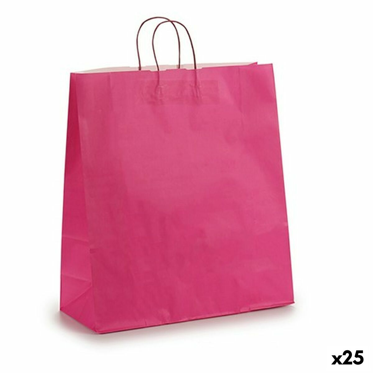 Papperskasse Rosa 16 x 57,5 x 46 cm (25 antal)