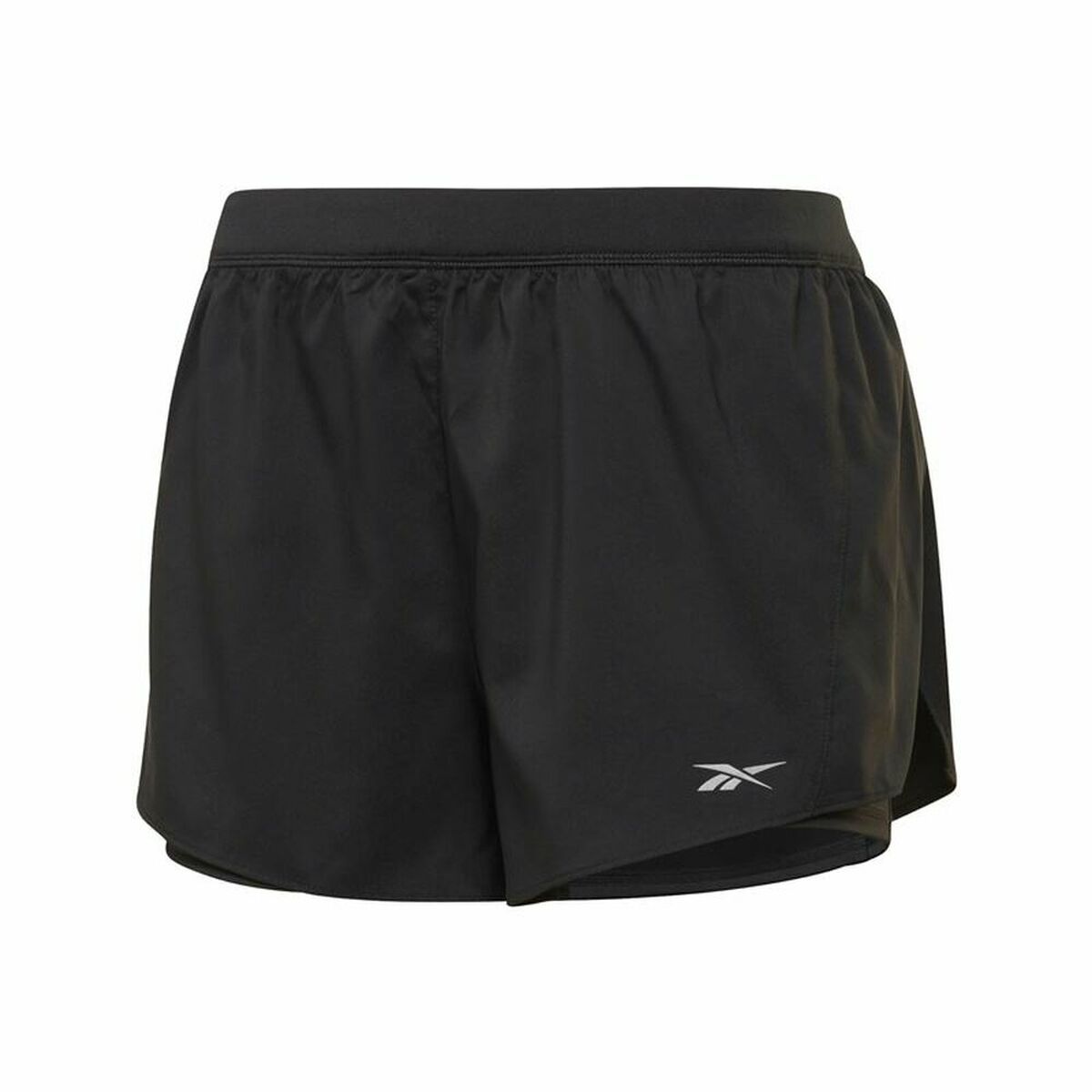 Sportshorts för kvinnor Reebok Running Essentials 2 i 1 Svart Kvinna - 5