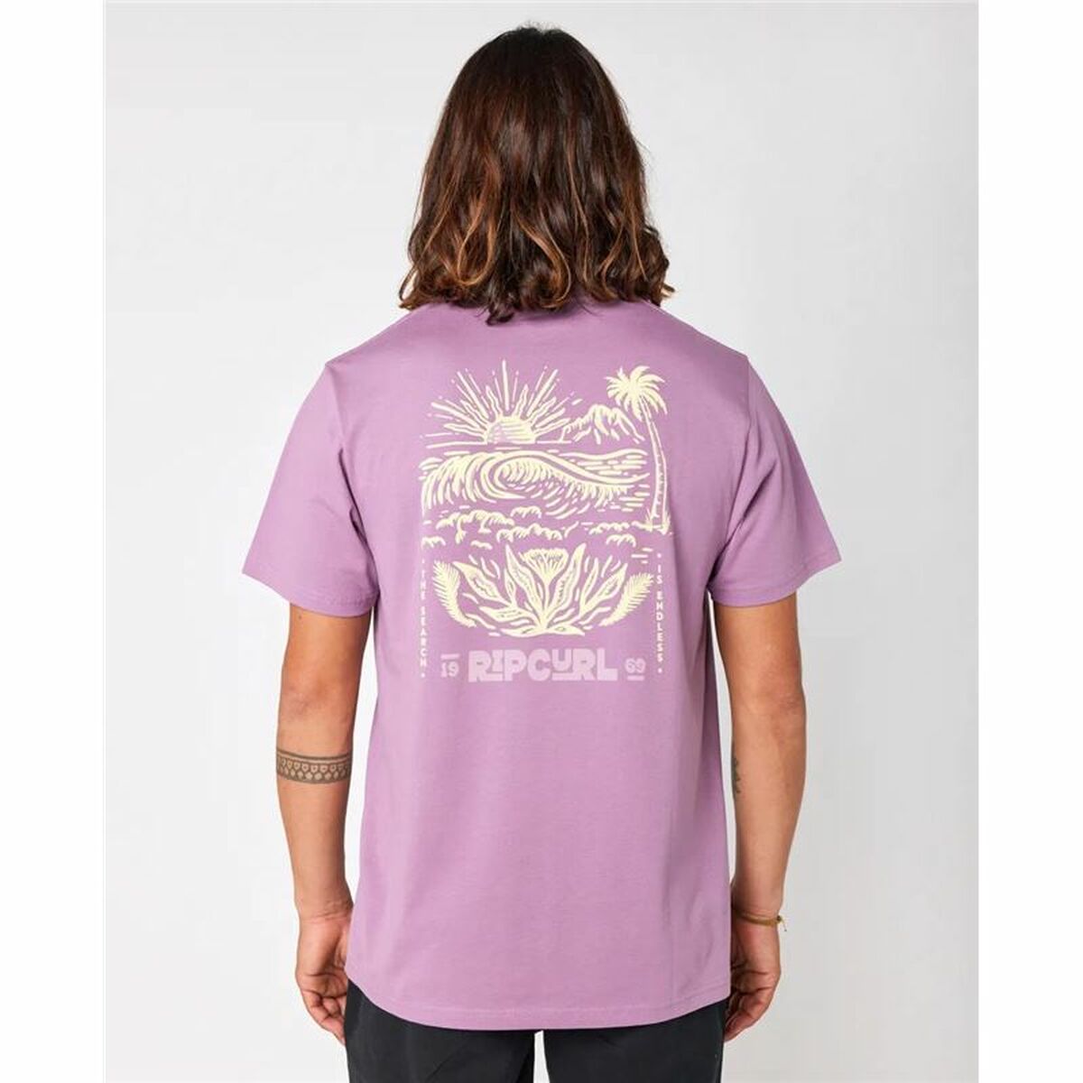 T-shirt med kortärm Herr Rip Curl Surf Paradise FB - 3