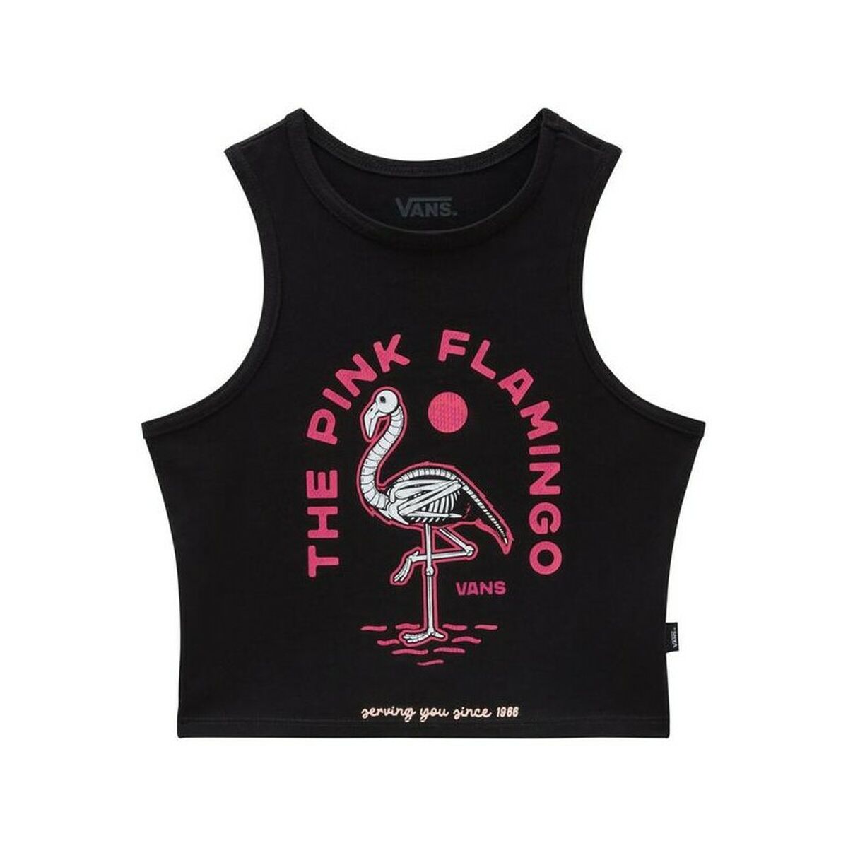 Tanktop, Dam Vans FLAMINGHOST FITTED TANK VN000GH8BLK1 Svart - 3