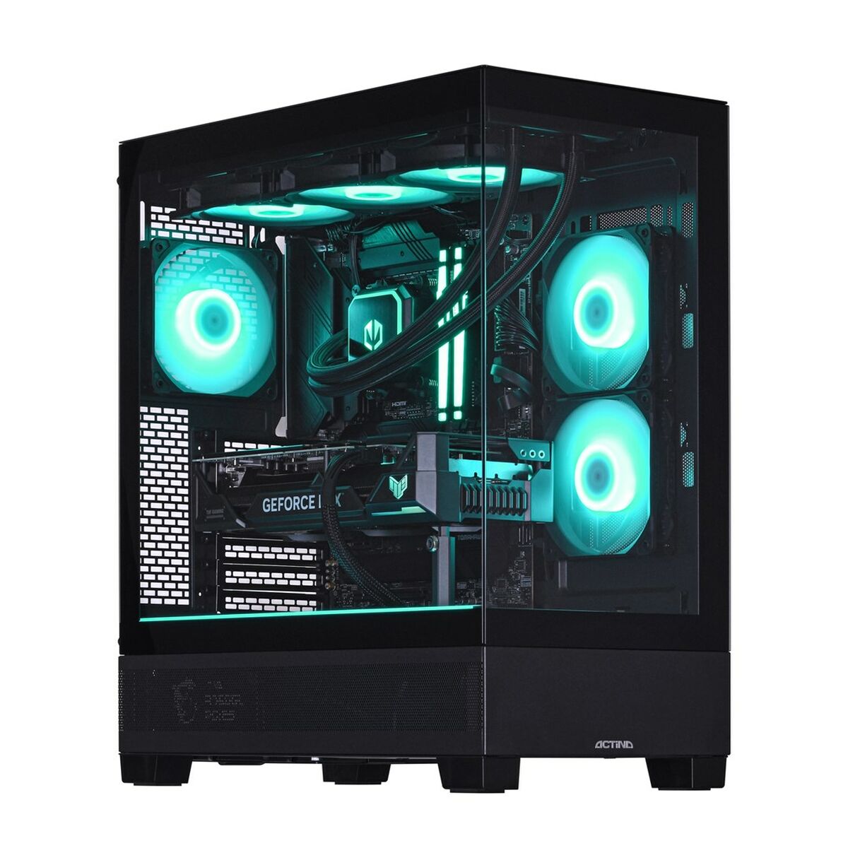 Bordsdator Actina KOMACNGIP0322 AMD Ryzen 7 7800X3D 32 GB RAM 1 TB SSD RADEON RX 9070 XT